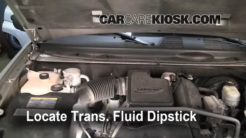 2005 Chevrolet Trailblazer LS 4.2L 6 Cyl. Transmission Fluid Check Fluid Level